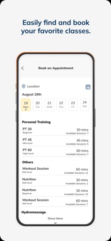 The Workout Club App Screenshot 8 of 10