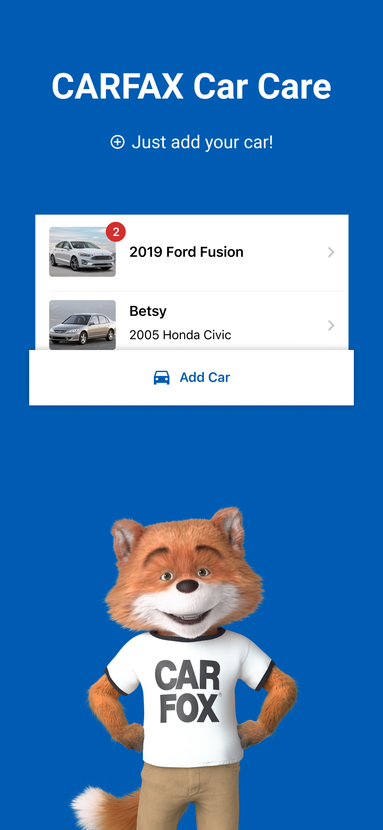 CARFAX Car Care