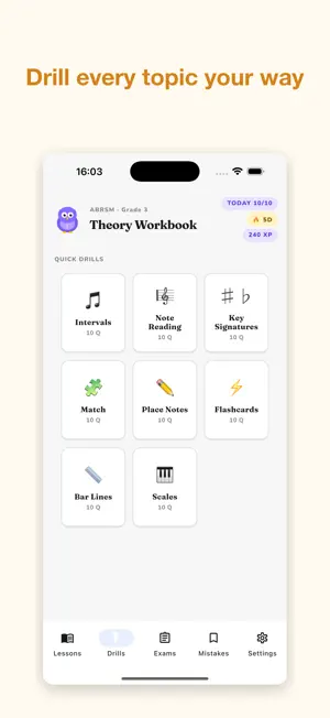 Music Theory Prep for ABRSM screenshot 1