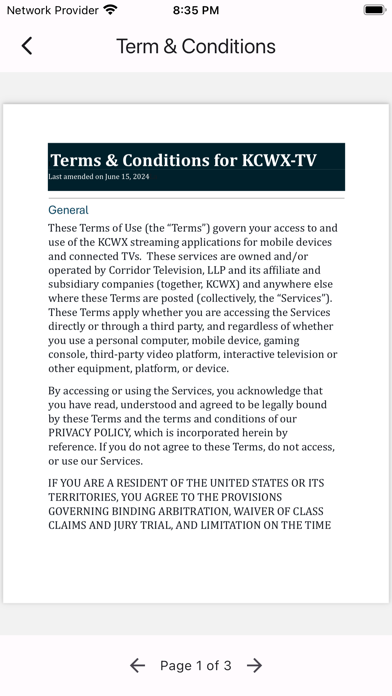 KCWX-TV Screenshot