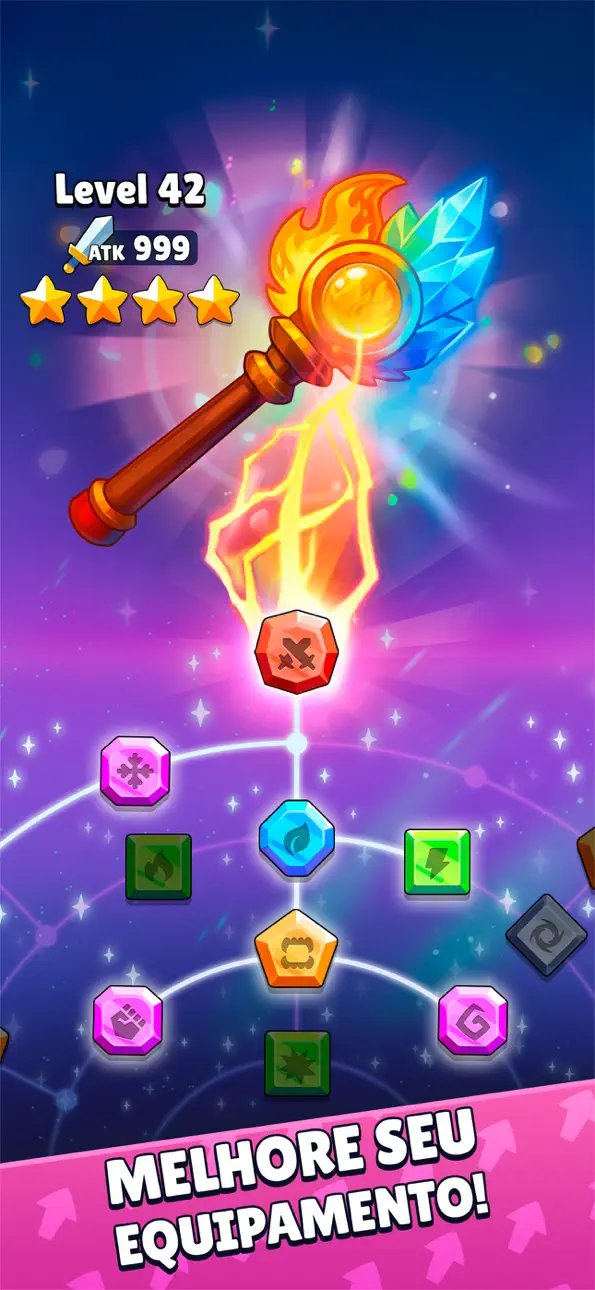 Wizard Tower Defense Idle Game iOS Mod IPA screenshot 4 - iOS game interface