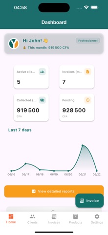 Yobali – Facturation Mobile Screenshot 1 of 6