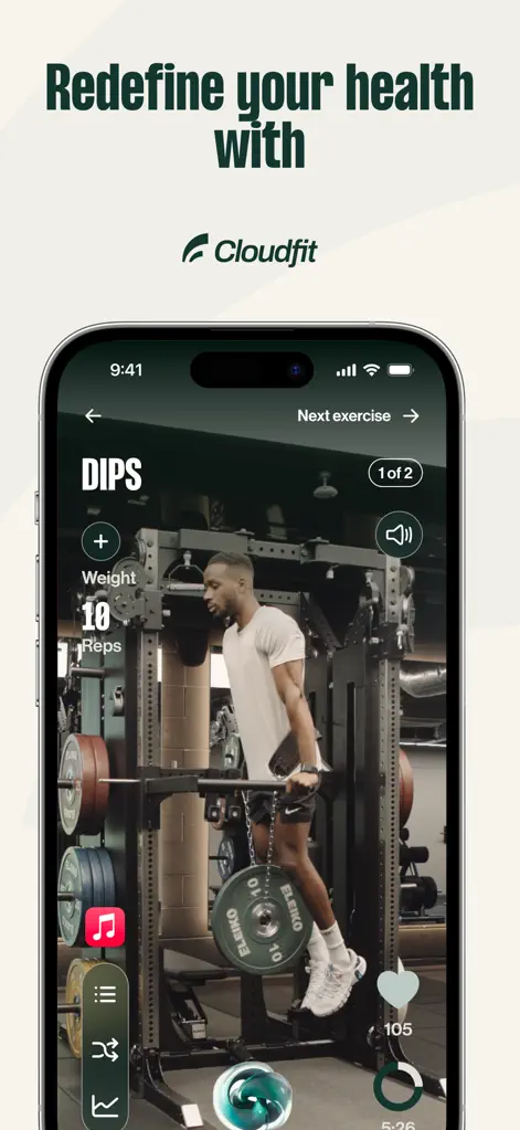 CloudFit: AI Health Coach - App de Salud y forma física | MWM