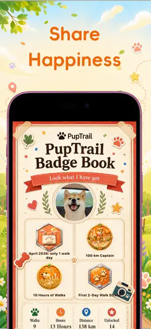 PuppyTrail - Your Puppy Memoir screenshot 2