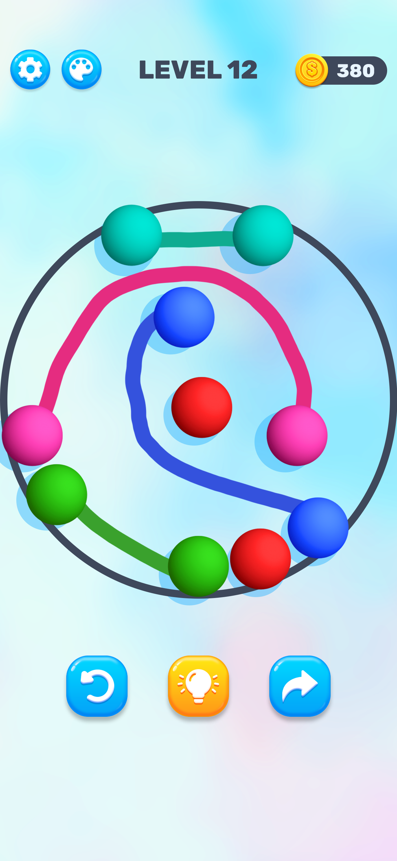 Connect Balls 3D – IQ Games