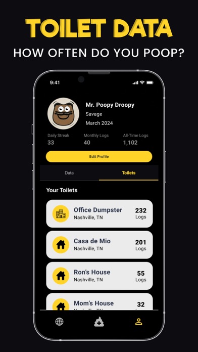 Gutchek - Poop Map & Tracker Screenshot