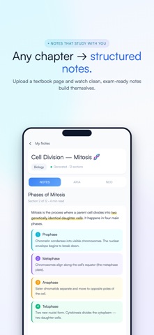 ARIA AI Tutor iPhone screenshot