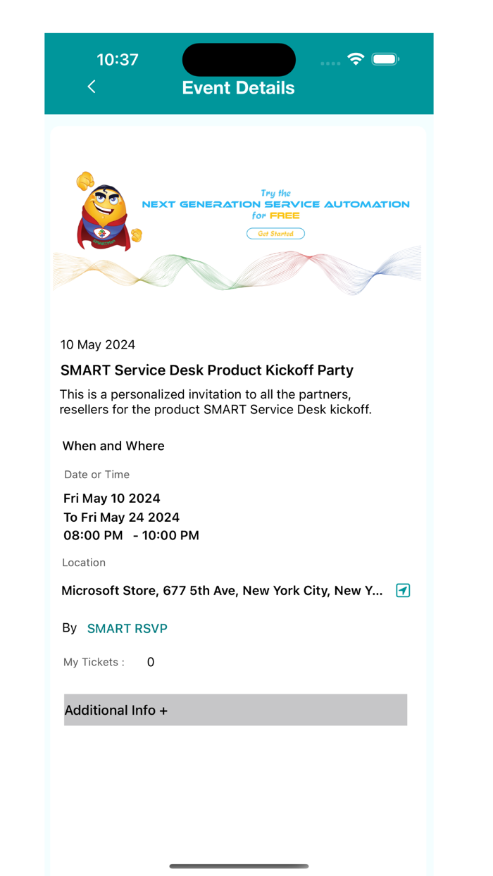 SMART RSVP