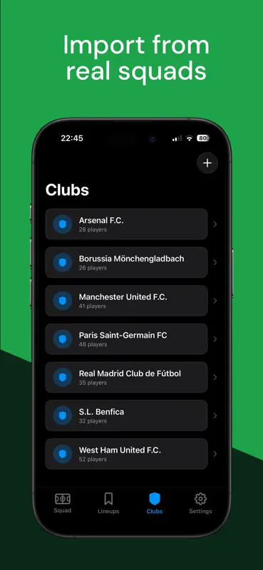 Squad11: Football Lineup Maker screenshot 4 of 7