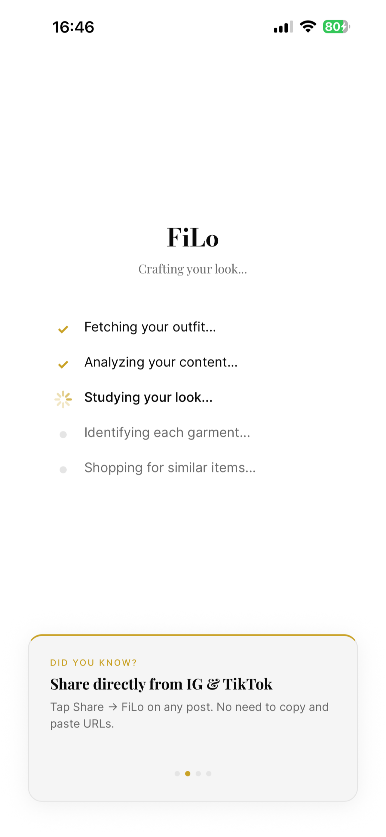 FiLo. Find the Look