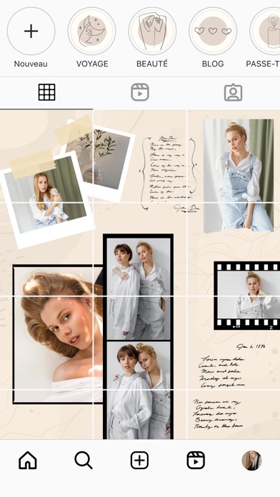 Screenshot #3 pour Photo grilles éditeur, montage