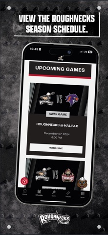 Calgary Roughnecks App Screenshot 5 of 6