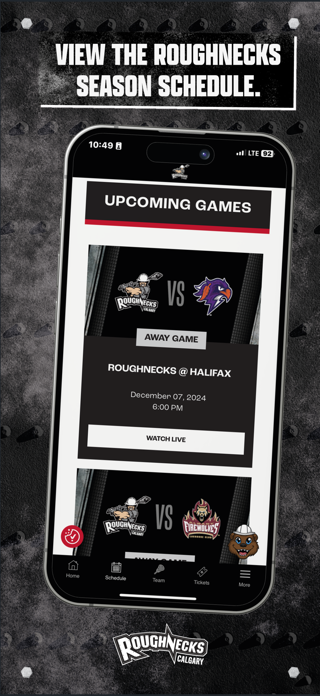 Calgary Roughnecks App Screenshot 5 of 6