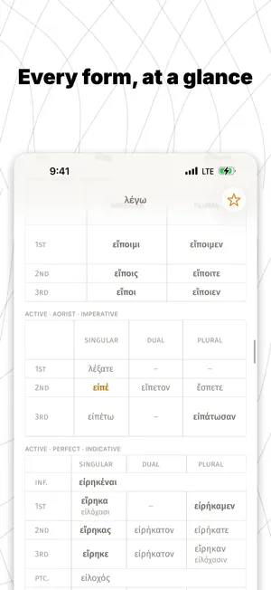 Greek Conjugation: Klisy screenshot 3