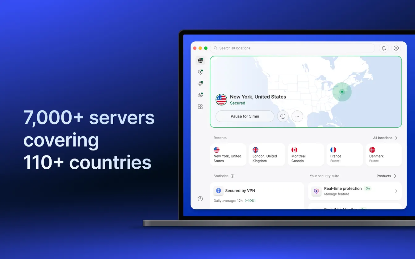 NordVPN Mac screenshot 5