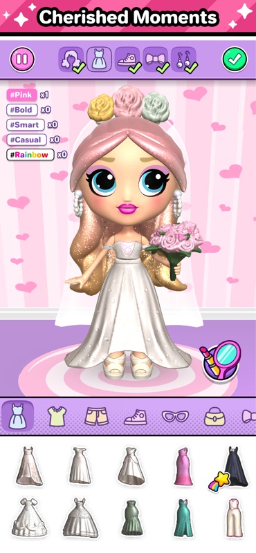Go! Dolliz: 3D Doll Dress Up screenshot 2