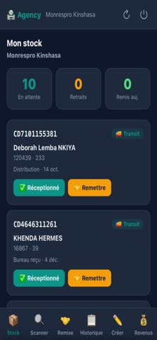 Monrespro Agency iPhone screenshot