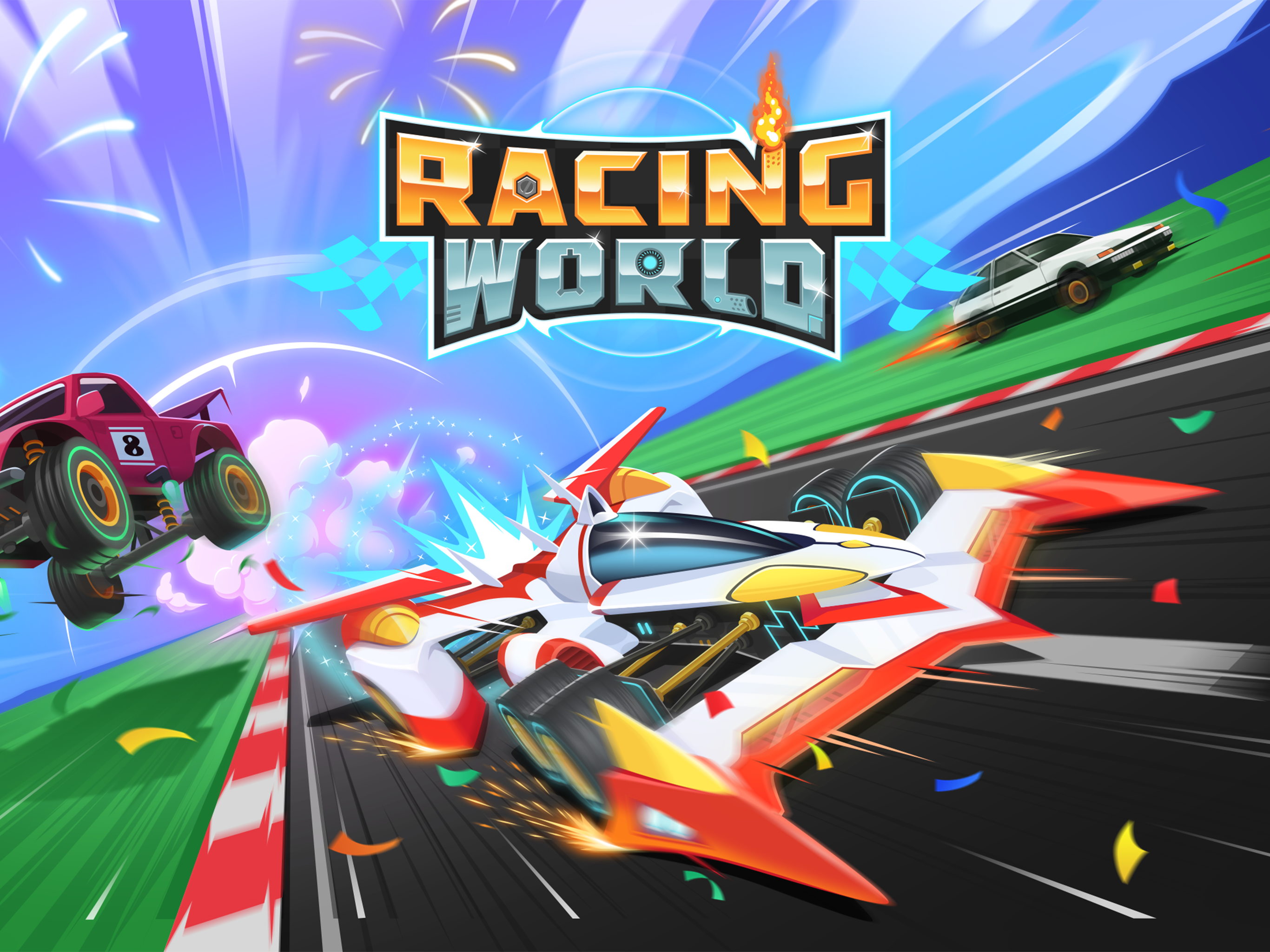 Racing Car Games for Kids screenshot 12