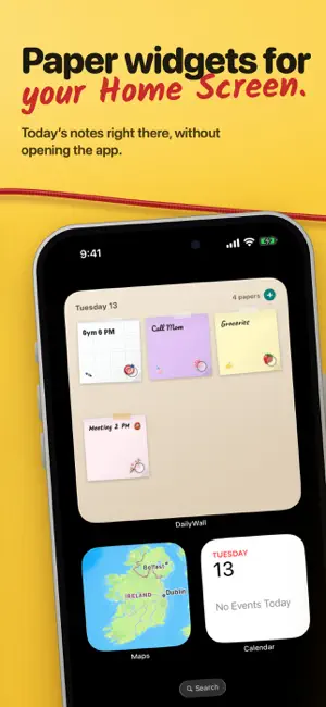 DailyWall: Sticky Notes Widget screenshot 4