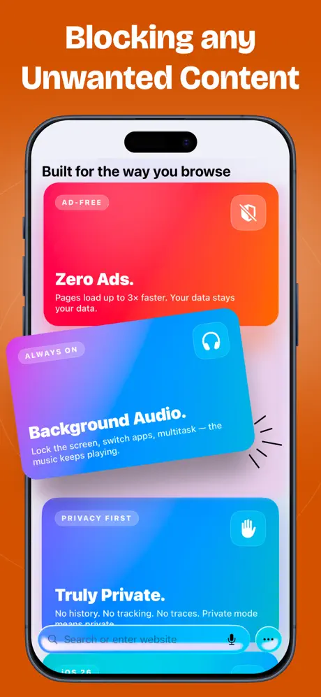 Ghost - Smart Browser 智能隐私浏览器应用截图