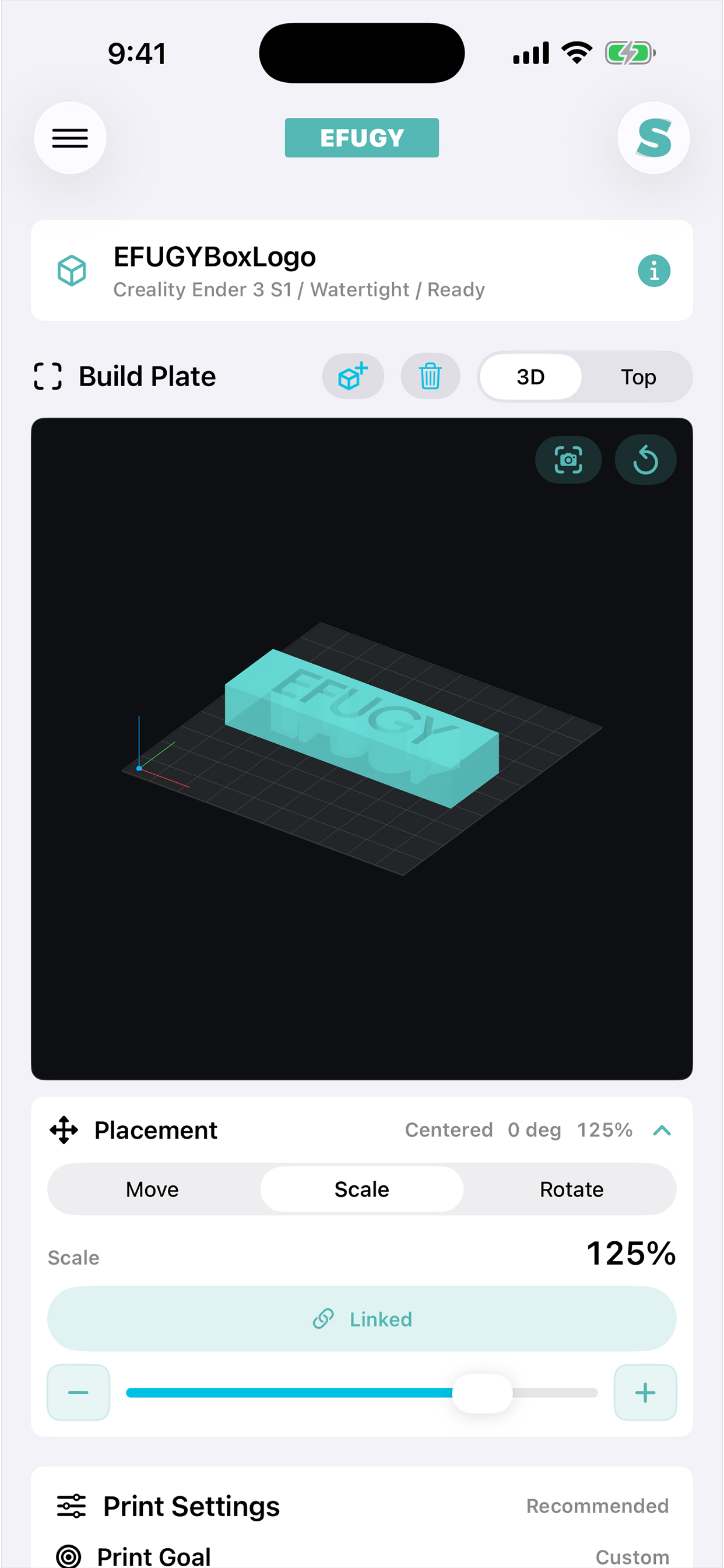 EFUGY 3D Slicer screenshot 5