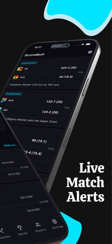 Cricket Live Score: CrickTrack Screenshot 2 of 10