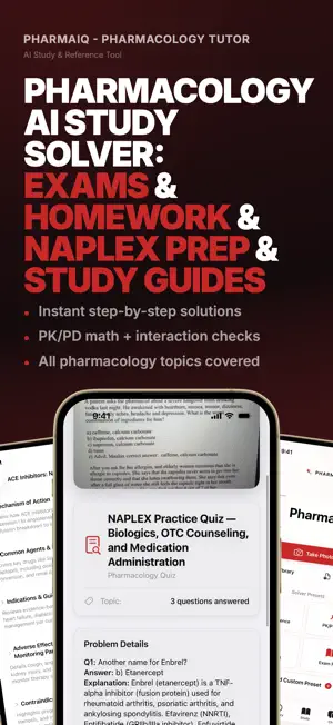 Pharmacology Solver: Pharma IQ screenshot 1