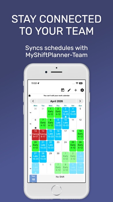 My Shift Planner – Shift Rota iPhone screenshot 9