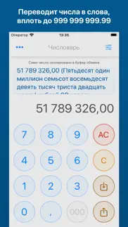 Числоварь - числа прописью iphone screenshot 2