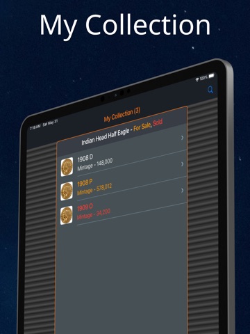 Indian Head Half Eagle iPad screenshot