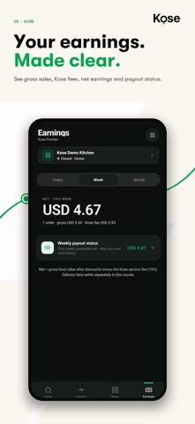 Kose Merchant screenshot
