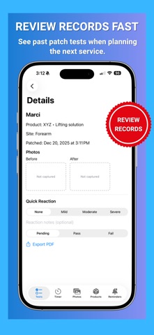 Patch Test: Salons and Esthis screenshot