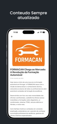 Formacan iPhone screenshot