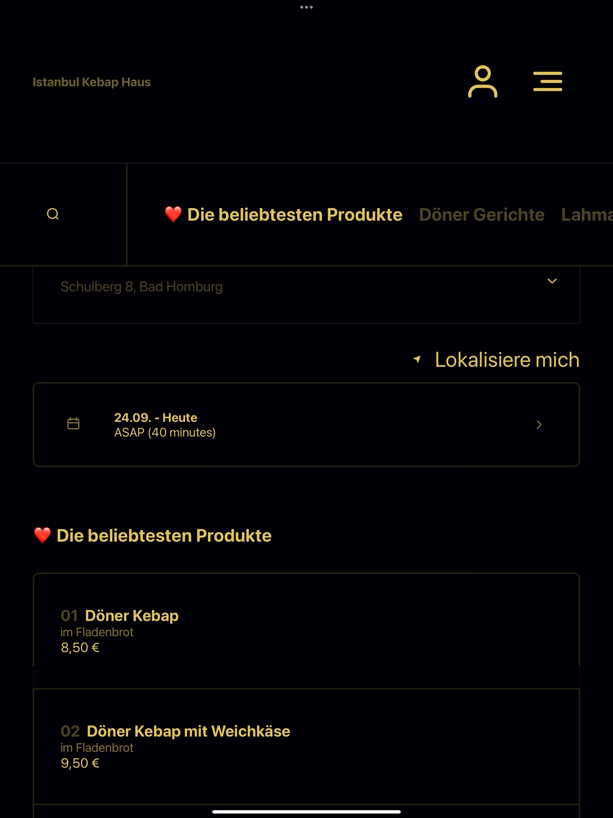 Istanbul Kebap Haus DE screenshot 7
