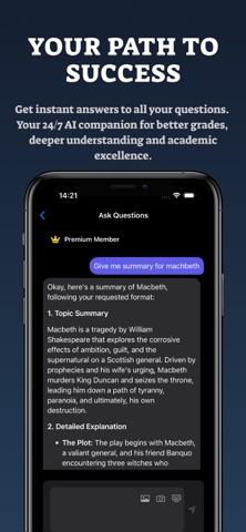 Clever: Homework Helper AI iPhone screenshot