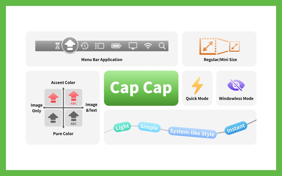 #2. Cap Cap - Caps Lock Indicator (macOS) By: 书豪 何