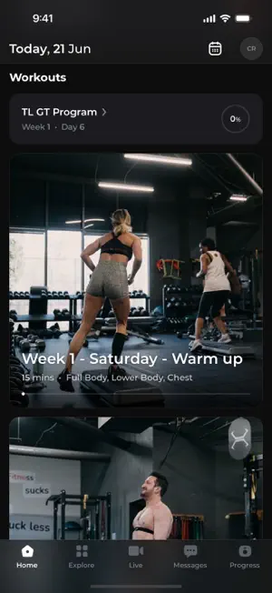 GoTribe Fitness screenshot 2