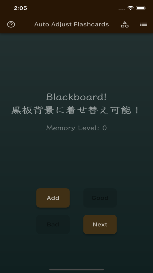 #7. Auto Adjust Flashcards (iOS) 由: Kenta Ichikawa
