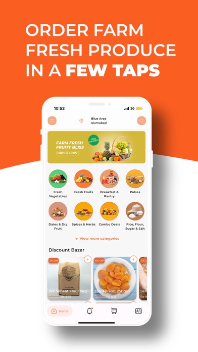 Farm to Home: Online Groceries Screenshot