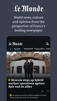 le monde, live news iphone screenshot 1