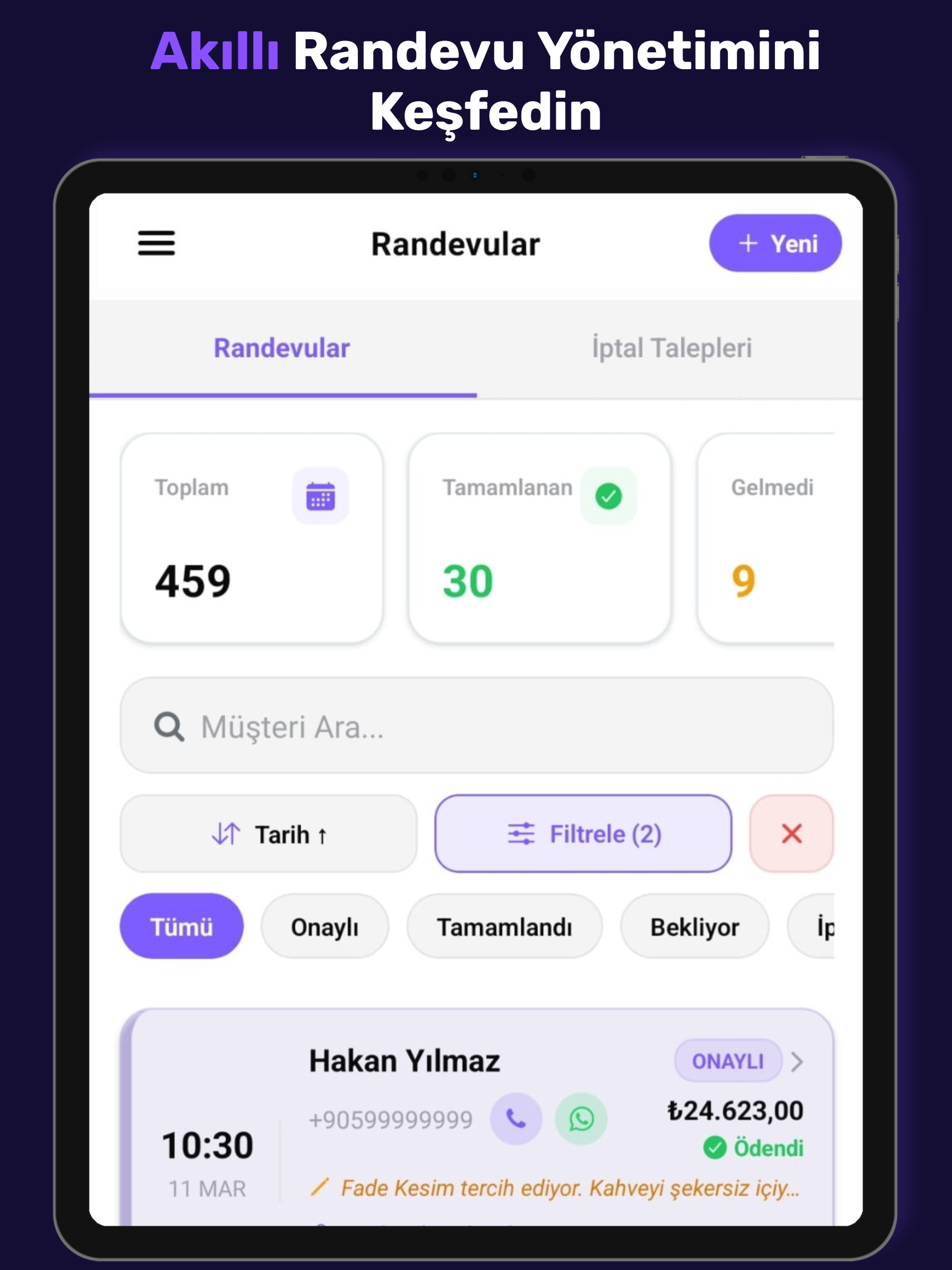 Rezlyo: Akıllı Randevu Sistemi