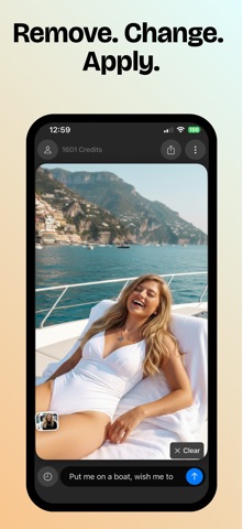 ImageChat AI - AI Photo Editor iPhone screenshot