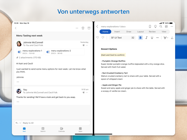Microsoft Outlook Screenshot