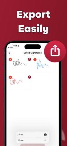 Signature Scanner - Esign App screenshot