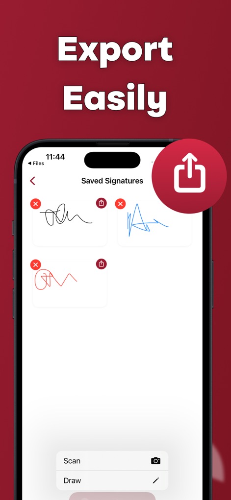 Signature Scanner - Esign App - Business App | MWM