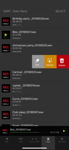 DJM-REC:DJ现场直播、录音、混音、声音编辑 screenshot