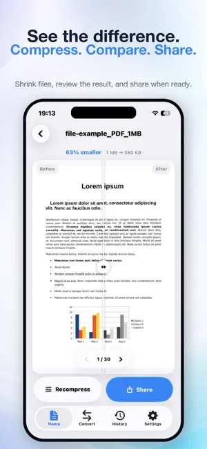 PDF Squeeze: PDF Compressor screenshot 2