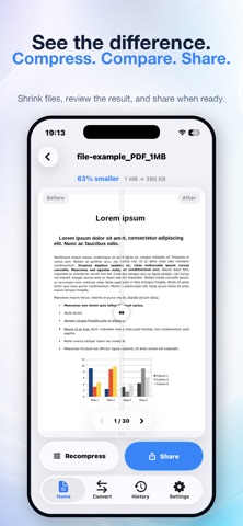 PDF Squeeze: PDF Compressor Screenshot 2 of 9
