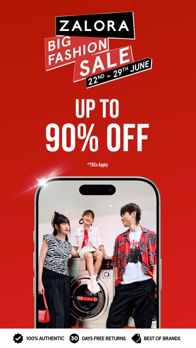 Screenshot #1 pour ZALORA-Online Fashion Shopping