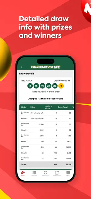 Montana Lottery Numbers screenshot 3